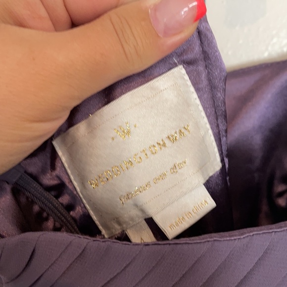 🆕Adrianna Papell Weddington Chloe wisteria Sz 4 - Picture 14 of 16